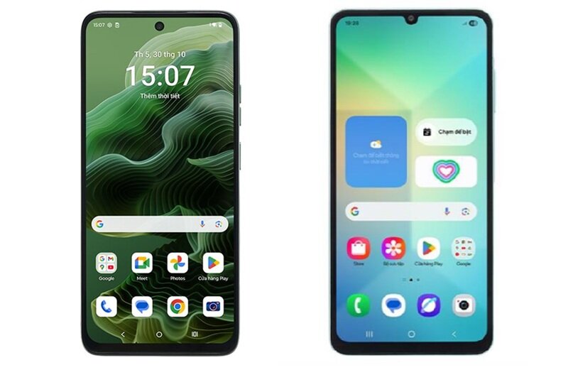 So kè Motorola G35 5G và Samsung Galaxy A06 5G: Kẻ tám lạng, người nửa cân