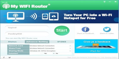 Giao diện đồ họa bộ định tuyến WIFI của tôi