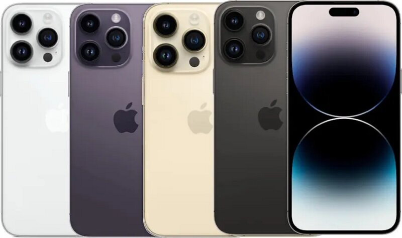 so sánh iphone 15 plus và iphone 14 pro max màu sắc