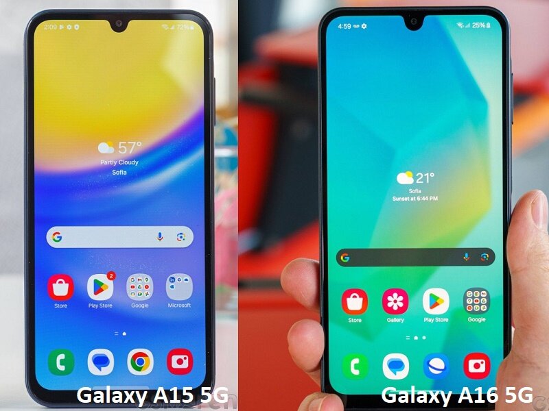 So sánh điện thoại Samsung Galaxy A16 5G và Galaxy A15 5G: Khá nhiều nâng cấp!