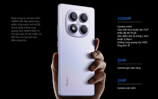 Đánh giá Xiaomi Redmi Note 14 Pro 4G chính hãng: Đáng từng