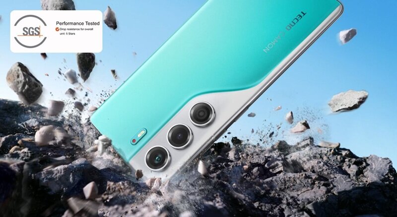 Tecno Camon 40 Pro gây bất ngờ với loạt trang bị