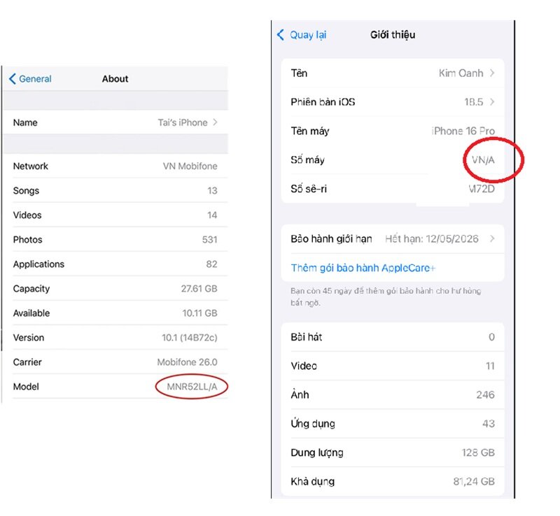 iPhone 16 Pro Max VN/A được bảo hành chính hãng