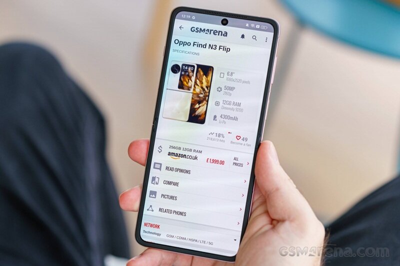 Giá giảm sâu, điện thoại gập OPPO Find N3 Flip vẫn