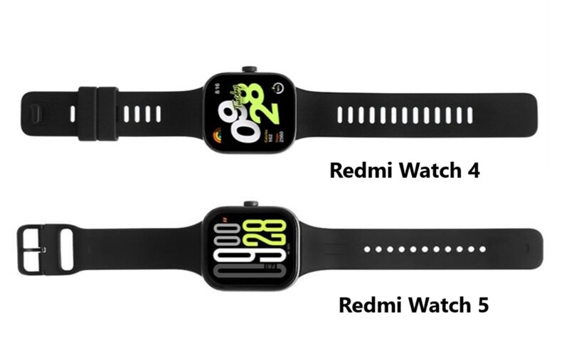 So sánh Xiaomi Redmi Watch 5 và Redmi Watch 4: Nên mua máy nào tốt hơn?
