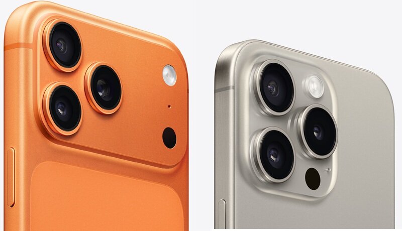 So sánh iPhone 17 Pro Max và iPhone 16 Pro Max - Bản