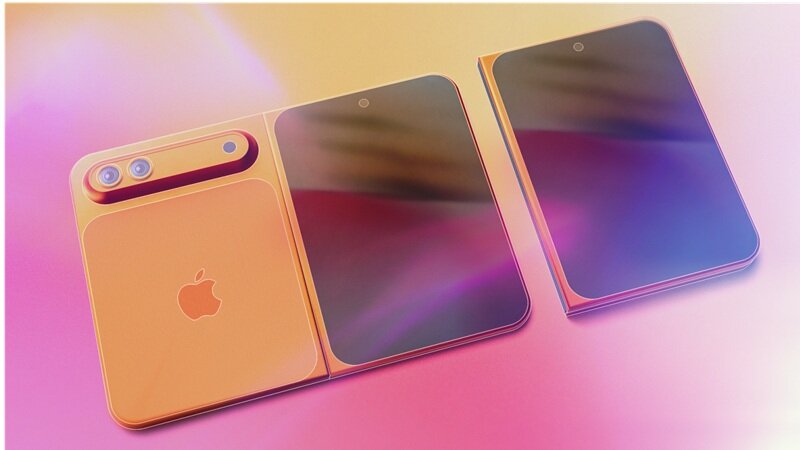 iPhone Fold hé lộ giá tới 65 triệu đồng, màn hình gập 7,8 inch, chip A20 Pro?